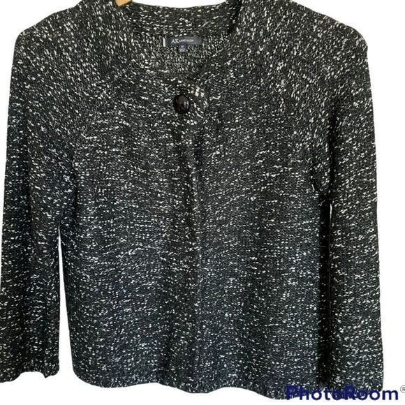 Anne Klein Dressy Cardigan with Sparkle, Size Medium - Picture 1 of 4